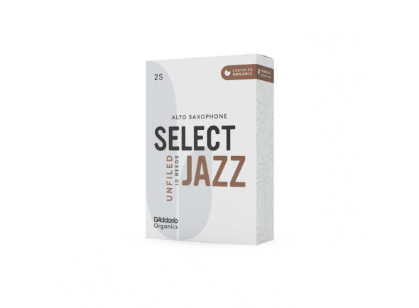 Daddario Organic Select Jazz Unfiled Alto Saxophone Reeds, Strength 3 Soft, 10-pack Daddario Organic Select Jazz Unfiled Alto Saxophone Reeds, Strength 3 Soft, 10-pack